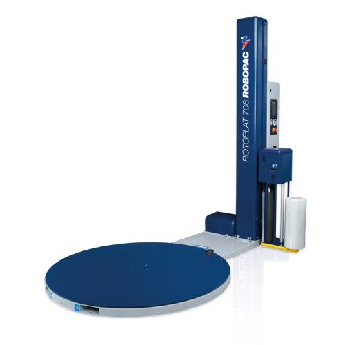 Robopac Rotoplat 708 Semi-Automatic Stretch Wrapper