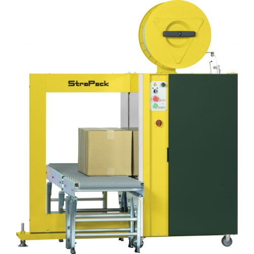 StraPack SQ-800Y Automatic Side-Seal Strapping Machine StraPack SQ-800Y Automatic Side-Seal Strapping Machine